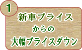 �V�ԃv���C�X����̑啝�v���C�X�_�E��