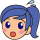 女の子のイラスト
